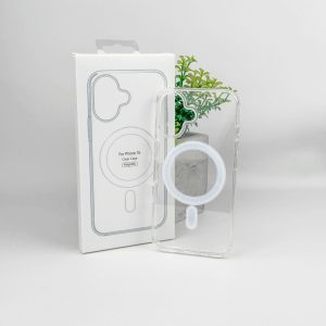 Estuche para iPhone 16 - Transparente Magnético