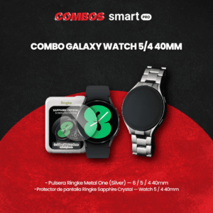 Combo Galaxy Watch 5 40mm - 4 40mm + Pulsera de Aluminio