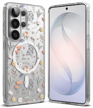 Estuche para Galaxy S26 Ultra - Ringke Fusion Design Magnetic - Dry Flowers