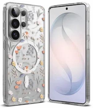 Estuche para Galaxy S26 Ultra - Ringke Fusion Design Magnetic - Dry Flowers