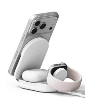 Ringke Qi2 25W 3-in-1 Magnetic Wireless Charging Folding Stand