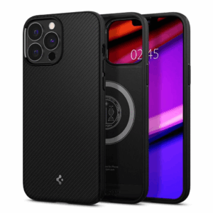 Estuche para iPhone 13 Pro Max - Spigen Mag Armor - Matte Black