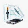 Vidrio Templado para iPhone 14 Pro - Spigen Glas.TR EZ Fit (Pack de 2)