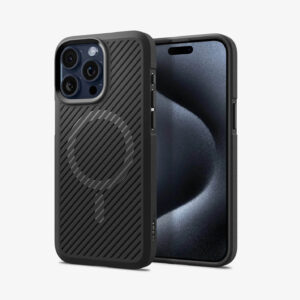 Estuche para iPhone 15 Pro - Spigen Core Armor MagFit - Matte Black